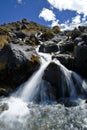 Waterfall in the andean
