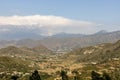 Beautiful view of a small village in Pakistan