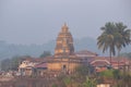 Beautiful View of Sri Vidya Shankar Temple, Sringeri, Karnataka, India Royalty Free Stock Photo