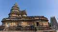 Beautiful View of Sri Vidya Shankara Temple, Sringeri, Karnataka, Indi Royalty Free Stock Photo