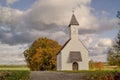 Beautiful view of St. Rupert church also known as Lindach in Furstenfeldbruck