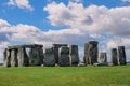 Beautiful view of the Stonehenge under a cloudy sky in Salisbury UK