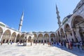 Beautiful view of the Sultanahmet Camii, known as the Blue Mosque in Istanbul