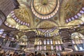 Beautiful view of the Sultanahmet Camii, known as the Blue Mosque in Istanbul