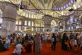 Beautiful view of the Sultanahmet Camii, known as the Blue Mosque in Istanbul