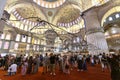 Beautiful view of the Sultanahmet Camii, known as the Blue Mosque in Istanbul