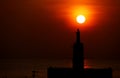 Sunset Point with Mother Mary Statue