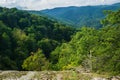 View from the Top of Crabtree Falls Royalty Free Stock Photo