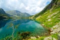 Black Pond under Rysy mountain - Lake in polish Tatra mountains, Poland