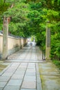 Beautiful view of teh street near of Yasaka Pagoda Gion Higashiyama District, Kyoto Royalty Free Stock Photo