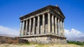 Beautiful view of the Temple of Garni in Armenia