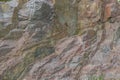 Beautiful view of texture of mountain. Royalty Free Stock Photo