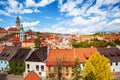 Beautiful view to Cesky Krumlov