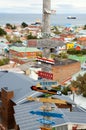 Beautiful view to Punta Arenas Royalty Free Stock Photo