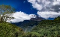 Beautiful view of the Tolima snowy peak B