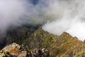 Beautiful view from the top of Krivan Peak