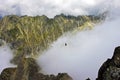 Beautiful view from the top of Krivan Peak
