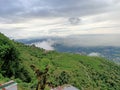 A beautiful view from the top of the mountain greenery everywhere