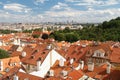 A beautiful view from the top of the Prague House Royalty Free Stock Photo