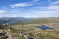 Beautiful view from the top of Saana, Enontekio, Kilpisjarvi, Lapland, Finland