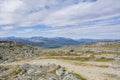 Beautiful view from the top of Saana, Enontekio, Kilpisjarvi, Lapland, Finland