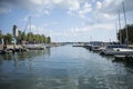 Beautiful view of Toronto waterfront beach in Downtown Toronto