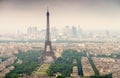 Beautiful view of Tour Eiffel. The Eiffel Tower in Paris, France Royalty Free Stock Photo