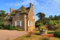 French country house in Brittany Royalty Free Stock Photo
