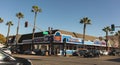 Beautiful view of a typical local restaurant in Oceanside, California