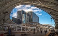 Beautiful View From the Union Station in Denver Colorado Royalty Free Stock Photo