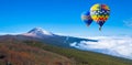 Beautiful view of unique famous volcano Teide on a sunny day, Te