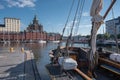 Beautiful view of the Uspenski Cathedral in Helsinki, Finland