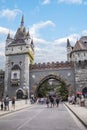 Beautiful view of Vaidahunyad Castle in Budapest