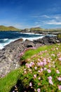 Beautiful view of Valentia Island Lighthouse at Cromwell Point. Locations worth visiting on the Wild Atlantic Way.