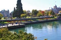 Beautiful view of Victoria Downtown , British Columbia, Canada Royalty Free Stock Photo