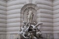 Beautiful view of Vienna Town Square Sculpture in Vienna