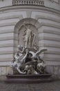 Beautiful view of Vienna Town Square Sculpture in Vienna