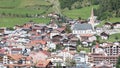 Beautiful view on the village of Nauders, at the north of the fa