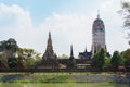 Beautiful view Wat Phutthaisawan temple in Ayutthaya Thailand