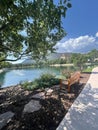 Lake from broadmoor hotel