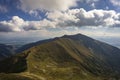 A beautiful view of the Western Tatra Mountains. Slovakia Royalty Free Stock Photo