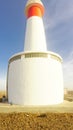 Lighthouse in delta ebro Royalty Free Stock Photo