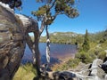 Beautiful view of wombat pool