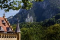 Beautiful view of world-famous Neuschwanstein Castle, Germany Royalty Free Stock Photo