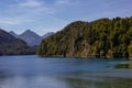 Beautiful view of world-famous Neuschwanstein Castle, Germany Royalty Free Stock Photo