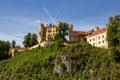 Beautiful view of world-famous Neuschwanstein Castle, Germany Royalty Free Stock Photo