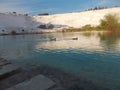 Beautiful View of Pamukkale Hierapolis Royalty Free Stock Photo