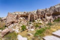 Beautiful view of Zelve open air museum, Cappadocia Royalty Free Stock Photo