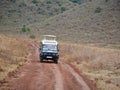 Beautiful views of AfricÃÂ°, trees Avatar, jeeps with an opening top