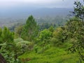 Beautiful Views in the Berastagi area of ??North Sumatra in Indonesia Royalty Free Stock Photo